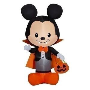 NIB. DISNEY Mickey Mouse Vampire Halloween Inflatable